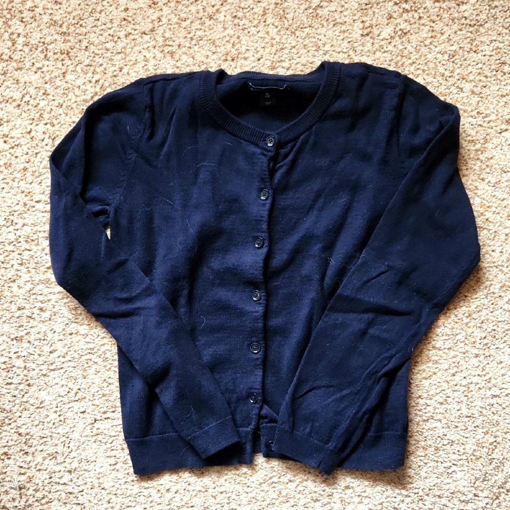 GapKids Navy Blue Cardigan Sweater